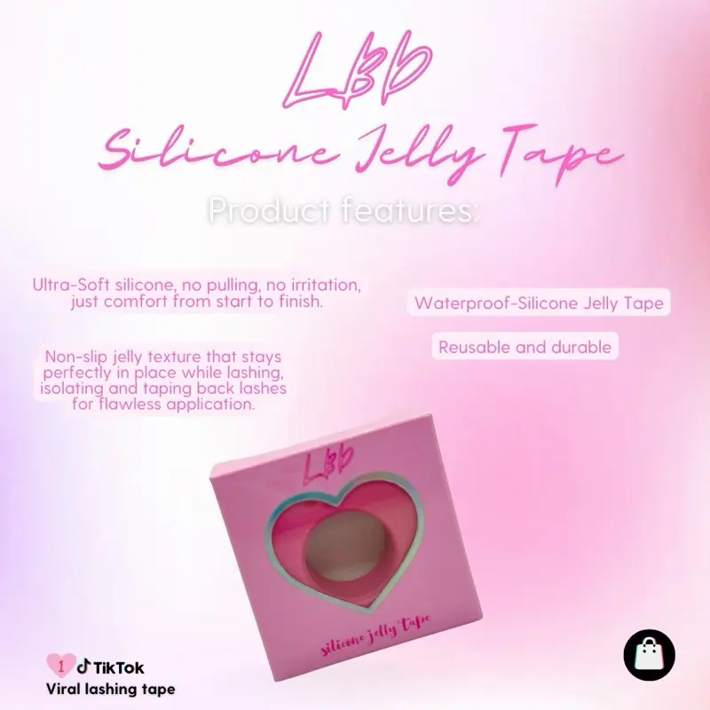 Silicone Jelly Tape for Lash Extensions Silicone Jelly Tape for Lash Extensions