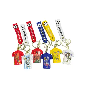 New! Soccer Shirt Countries key chain - Soccer fan gift