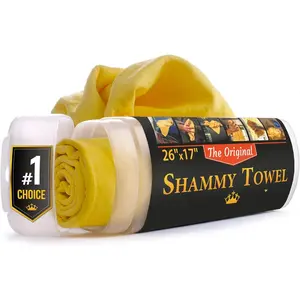 Shammy Cloth for  Drying - 26x17 - Super Absorbent Chamois Towel for  - Scratch-Free,  & Soft