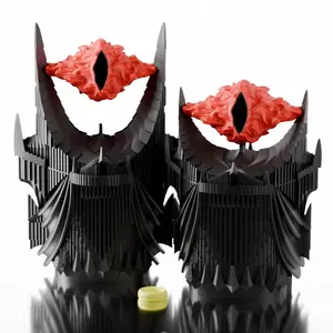 Sauron Tower Deck Box for MTG Lord of the Rings Inspired 100 Card Commander EDH 3D Printed Card Storage Magnetic Closure