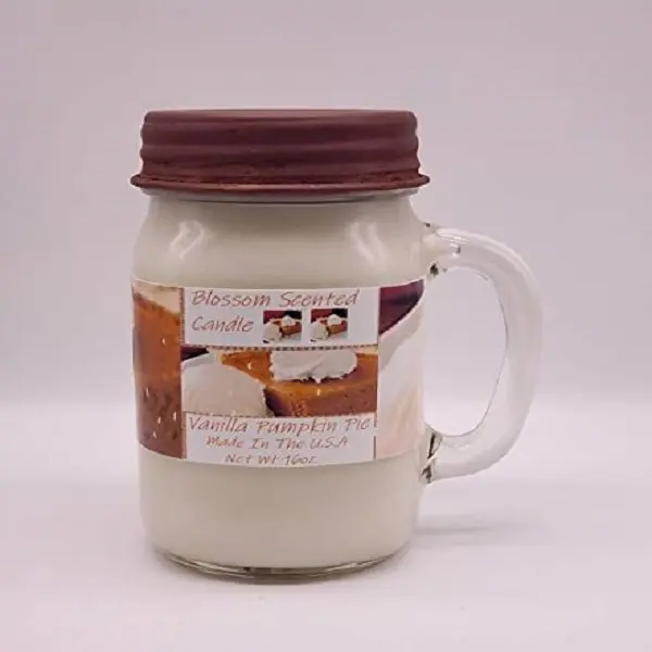 Vanilla Pumpkin Pie Scented Candle 16oz