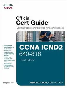 USED-CCNA ICND2 640-816 Official Cert Guide by Wendell Odom (Hardcover)