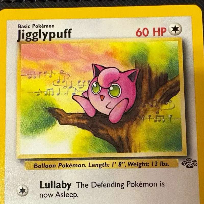 Jigglypuff (Jungle) 54/64 Pokémon TCG 1999 LP+!