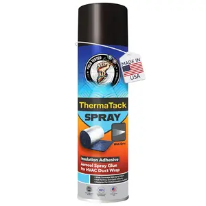 ThermaTack Duct Insulation Wrap Spray Adhesive | Spray Adhesive for Insulation and Duct Wrap | Insulation Sealant