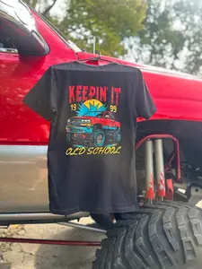 Keepin’ It Old School Black Tee