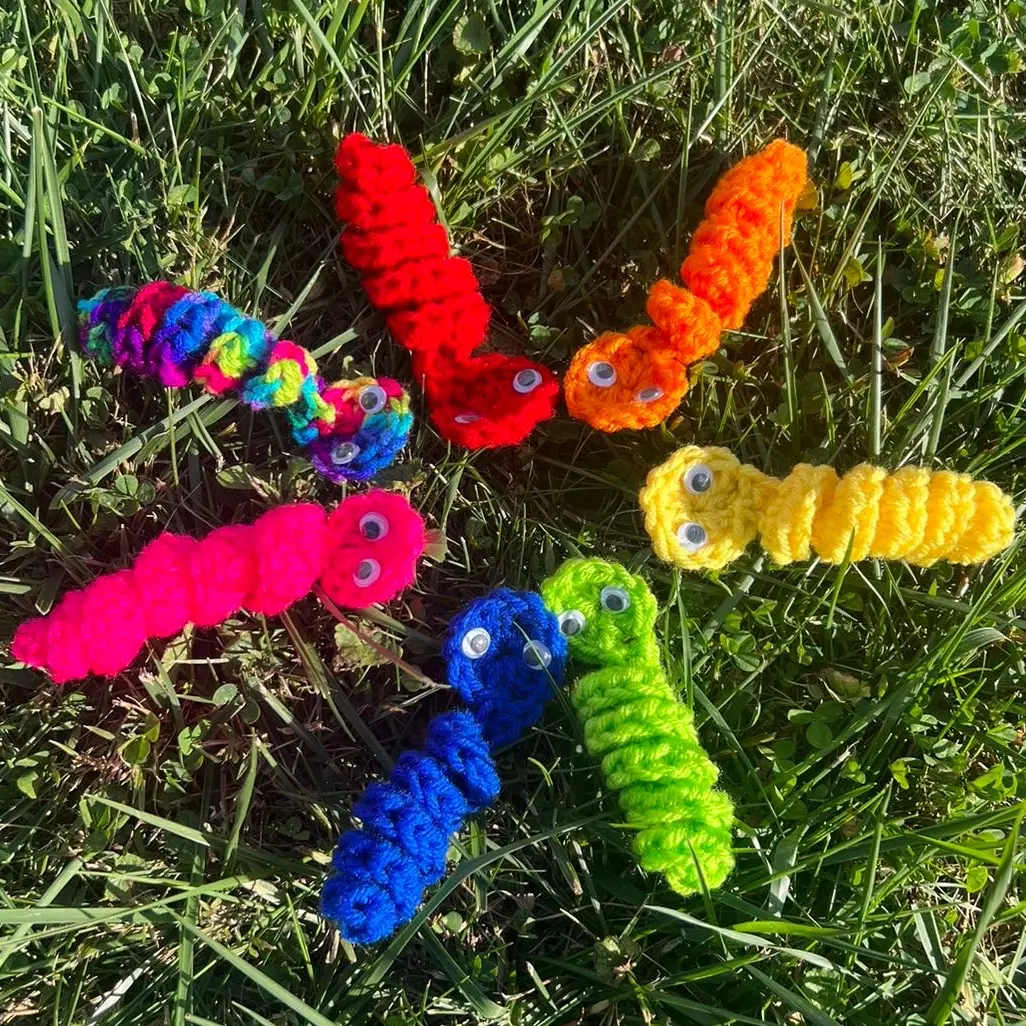 Handmade Worry Worm Handmade Worry Worm