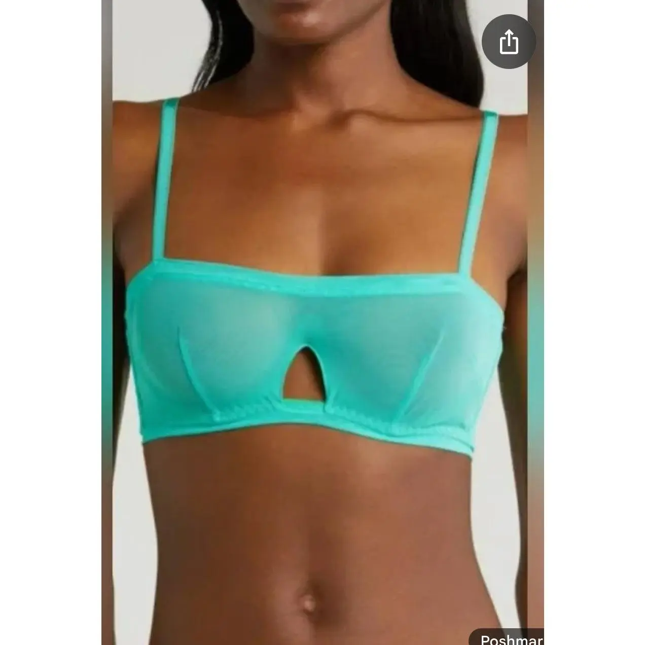 Free People We are Hah Wired Bras Lingerie Teal 30-38 DD