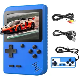 【2025 Upgraded】Handheld Game Console with 400 Classical Games, Portable Retro Game Console Support TV Connection & 2 Players, 3.0" LCD Screen, 800mAh Rechargeable Battery, Gifts for Kids Adults