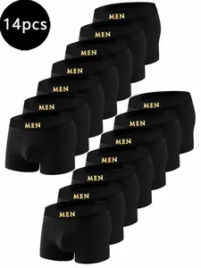 Men's Business Knit Sport Workout Underwear Briefs, Loose Fit, Moisture Wicking, Multi-Color, 9/10/11/12/13/14/15/16 Pieces Set