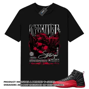 Unisex T-shirt to match Jordan 12 Flu game Sneaker - Unbreakable. 100% Cotton for Casual Wear. Comfortable Summer Unisex T-Shirt to match Jordan Sneaker. Streetwear Style. urban outfitters