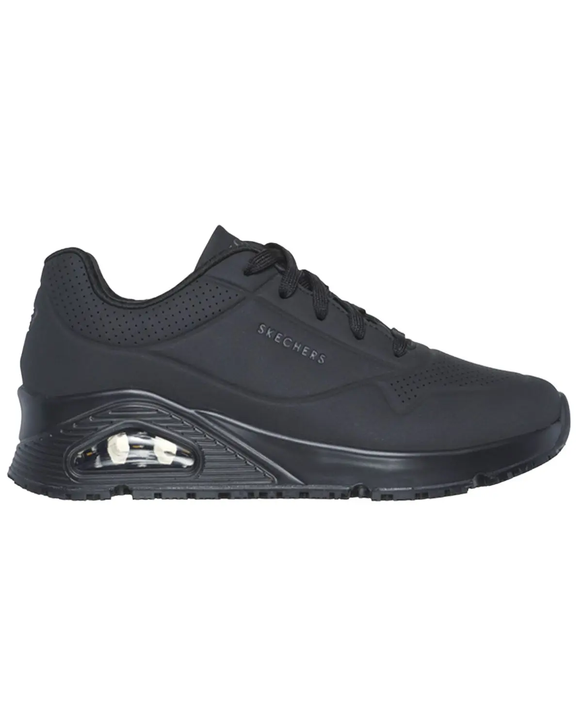 Skechers Women's Women'S Relaxed Fit Uno Sr Work Shoes Round Toe - 108021