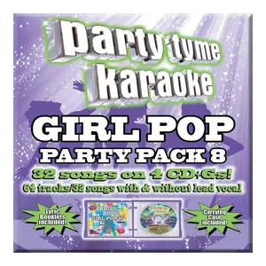 Various Artists - Party Tyme Karaoke Girl Pop Party Pack 8 (4 CD)