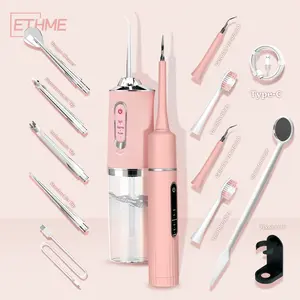 ETHME 2-in-1 Sonic Rechargeable Toothbrush With Water Flosser Teeth Cleaner& Water Flosser Multifunctional Plaque Remover Perfect Oral Care for Adults Rechargeable Water Flosser Removed or Desarro