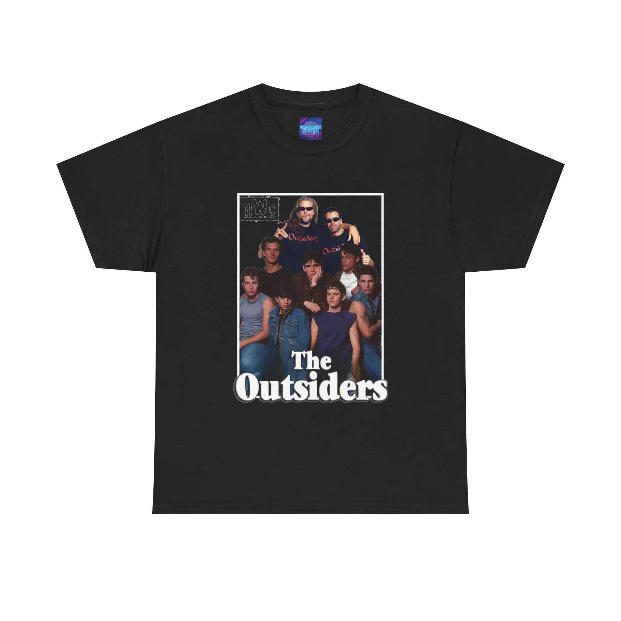 The Outsiders group photo Tee | Retro band graphic t-shirt