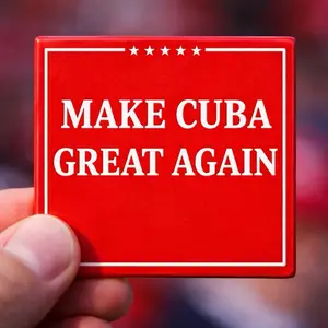 Magnet Personalizado MAGA – Make Cuba Great Again  | Imán 2.5”