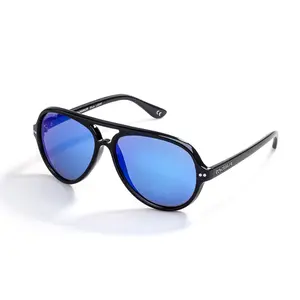 COLOSSEIN Retro Square Sunglasses for Women with Rivet Trim, Classic Fashion Style, FDA Standard UV400 Protection.
