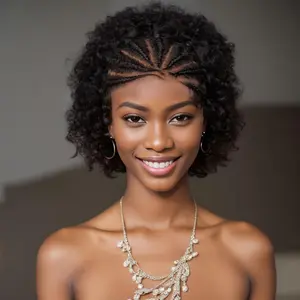 【Clearance Sale】Cliclihair 13x4 Afro Wig HD Transparent Lace Frontal Wigs Human Hair 100% Unprocessed Virgin Hair Pre Bleached Knots Kinky Curly Wig