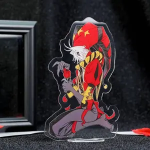 The Freak Circus Pierrot Acrylic Standee |Jester Rose Desk Decor  Standee