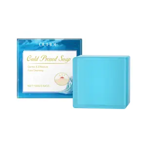 OUHOE Facial Cleansing Soap Improves skin tenderness, hydration, gentle formula, refreshing and non-sticky face soap Skincare Comfort Cleanser centella skincare great deal eye sticker
