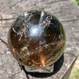 Smoky Quartz Crystal Sphere