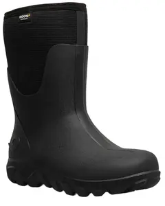 Bogs Men's Classic Seamless Mid Insulated Rubber Boot Round Toe - 73342-001