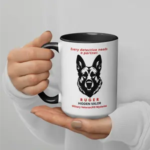 Ruger Ceramic Mug With Color Inside ( 15 oz.)
