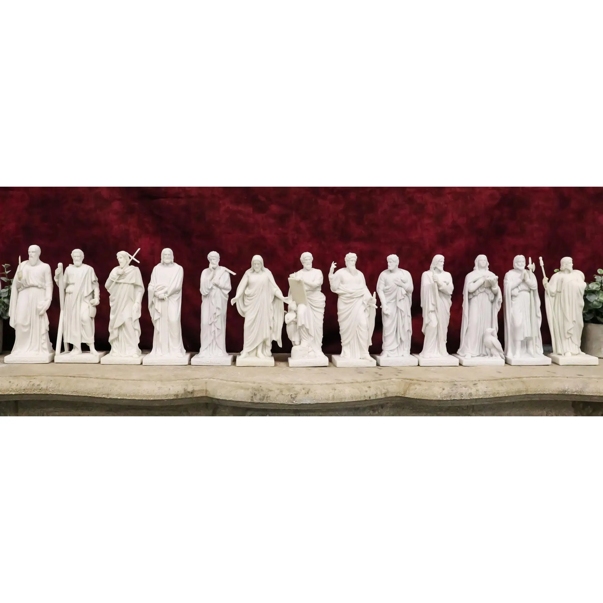 Thorvaldsen Museum Art Christian Twelve Apostles And Jesus "Christus" Statue Set