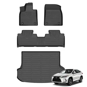 Depituu For Lexus RX 2016-2022 RX350 / RX450h (Not for RXL) Floor Mats & Cargo Liners, All Weather Floor Mats,Waterproof Anti-slip Durable Floor Mats Car Accessories Autos Protector Automotive,auto accessories,car essentials,car accessories
