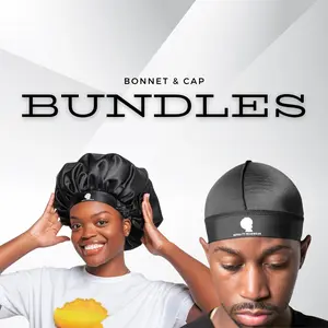 360 Wave Cap & Jumbo Bonnet Bundle