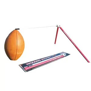 212 MAIN Wizard Kicking Stix Football Holder - Steel Frame, Weighted Hold, Fold-Up Legs, for Football Training, Sports & Outdoor Use