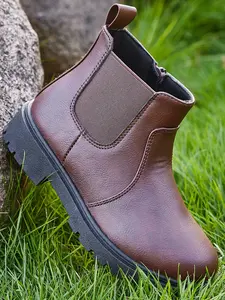 Outdoor Hiking Casual Boots, Anti-Slip Kids Walking Shoes for Boys & Girls, Durable & Comfortable Footwear for Active Play