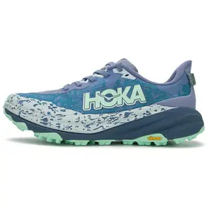 HOKA ONE ONE Speedgoat 6 Women's Low-Top Trail Running Shoes with Comfort, Grip, and Durability Trending Shoes, House White Official Shoes to Get / Maison Mihara