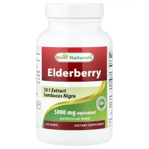 Best Naturals Elderberry, 5,000 mg, 120 VCaps