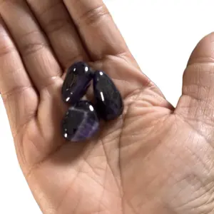 Natural Amethyst Crystals for Decor Handheld Purple Stones for Home Decor Healing Fast Delivery Crystal Decorative Accent Meditation Stone