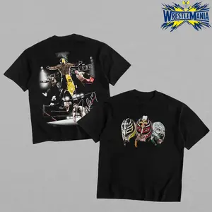 Rey Mysterio 619 Heavy Cotton T-shirt WWE Lucha Shirt Fan Apparel Classic Regular Fit Wrestler Shirt Gift For Wrestling Fans Direct To Garment Breathable Printed, Graphic Tee, Soft, Casual, Unisex, Vintage, Streetwear, Classic, Menswear