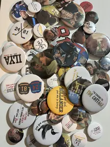 Heated Rivalry Hollanov Pinback Buttons Bundles