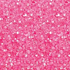 Pink Glittery Sugar™ - Sparkling Sugar for Baking, Ideal for Glittering Baked Goods