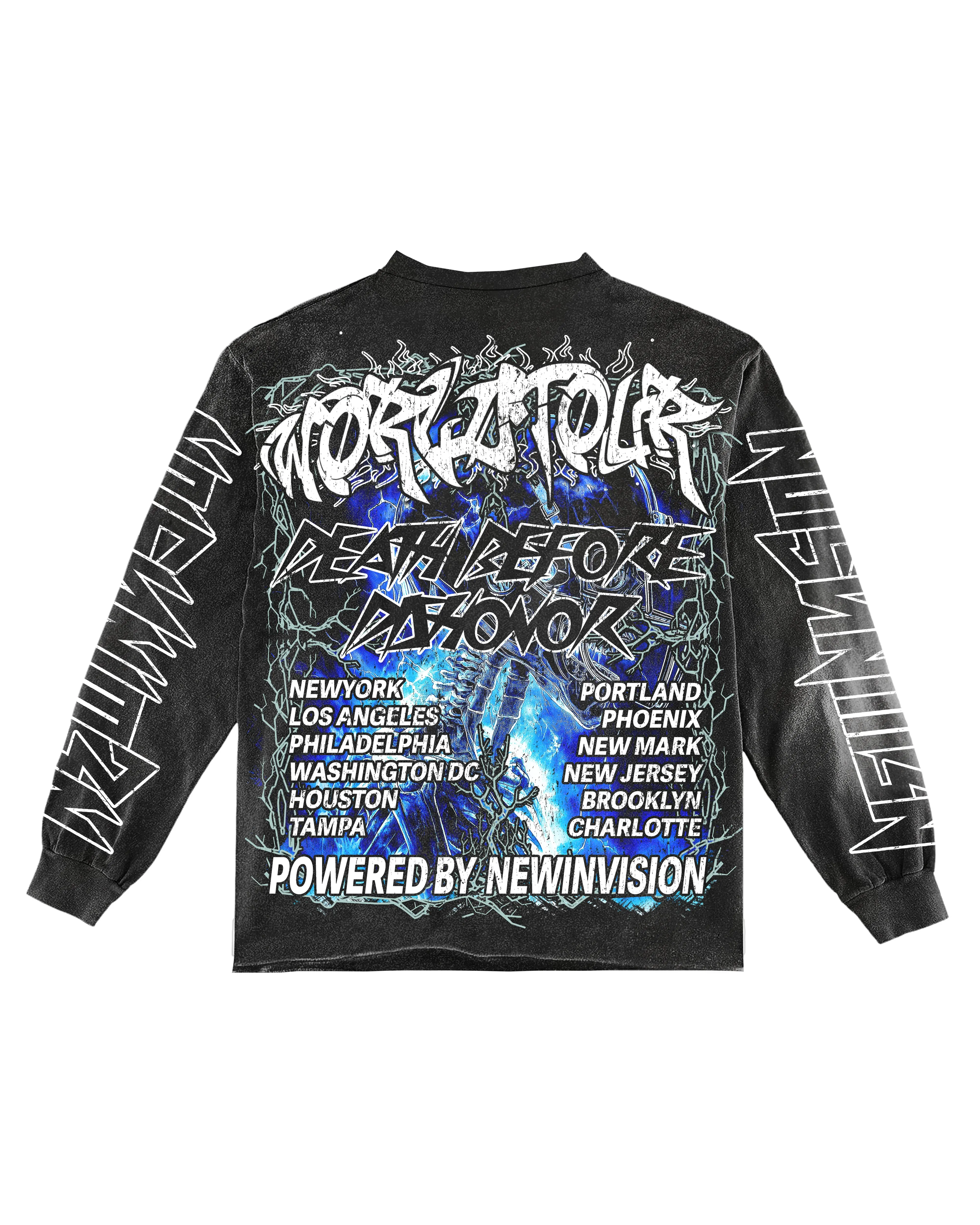Storm Reaper” Long sleeve t-shirt - TikTok Shop