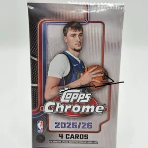 2025 topps chrome basketball single pack (from blaster)