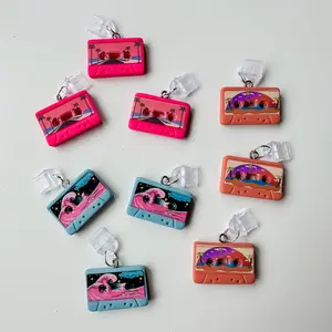 90's Kid Cassette Kindle E-Reader Charm, Kobo Kindle Accessories, Phone dust plug