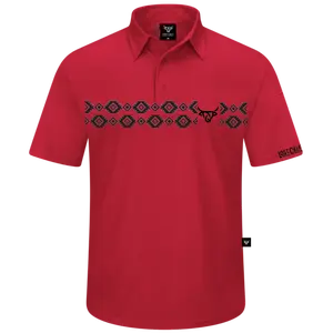 Aztec Polo - Red