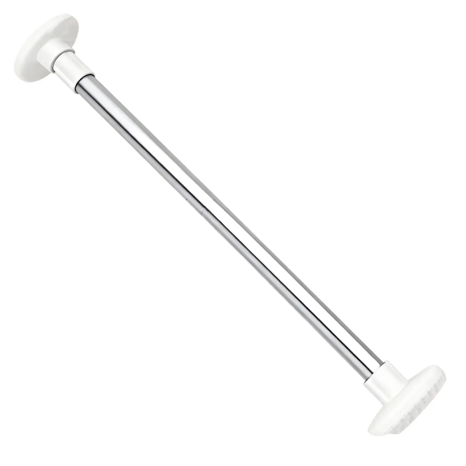 Retractable Rack No Drill Extendable Pole Stainless Steel Telescopic Rod for Clothes Hanging Shower Bathroom Balcony