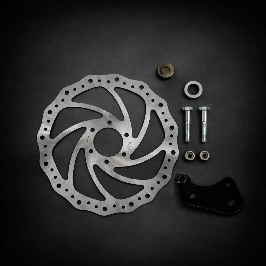 Modified Razor Brake Adapter Kit for Stock Brakes to RnD Forks