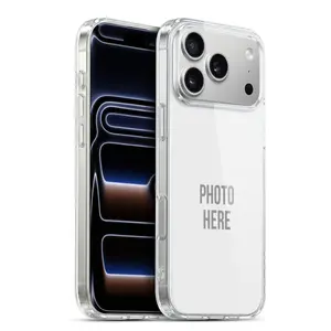 Custom Customized Personalized Custom Photo Gel Case [Military Grade Protection] Compatible with Apple iPhone 17 Pro Max and Compatible with MagSafe