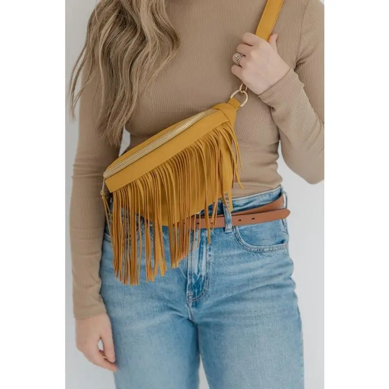 Original Removable Fringe Style Bum Sling Bag