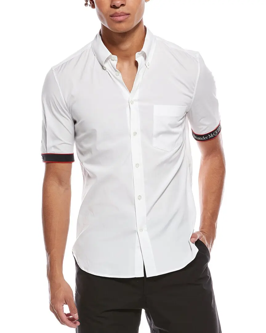 Alexander McQueen Logo Tape Shirt