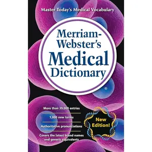 Merriam-Webster's Medical Dictionary, Newest Edition, Mass-Market Paperback