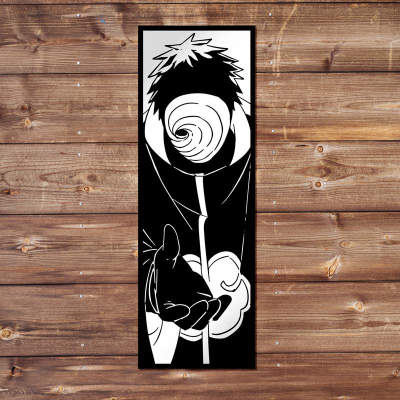 Obito Vinyl Sticker Pack - Handmade JDM Slapper Sticker for Waterproof Window, Laptop, Kindle, and Water Bottle