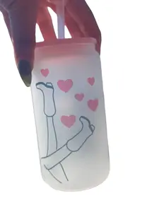 A Dash Of Glow - Kickin Cowgirl Frosted Tumbler