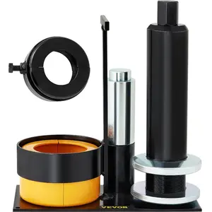 VEVOR Carrier Pinion Bearing Puller, Compatible with Dana30, 40, 50, 60, 70, 80, Ford10.25Bearings, Pinion Puller Tool with 3 Clamshells, 45# Steel Clamshell Bearing Puller for Auto RepairVEVOR Super Brand Day